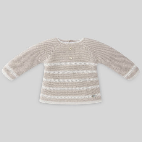 Paz Linen/Cream Knit Set