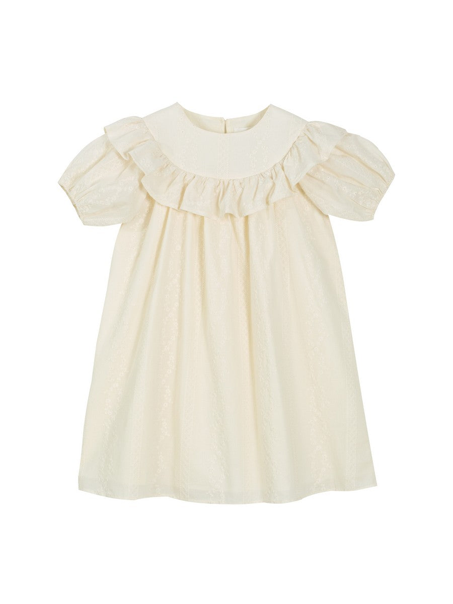 C'era Una Volta Cream Embroidered Emma Dress | Children's Clothing ...
