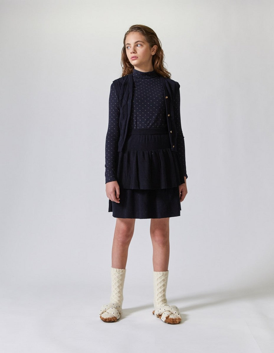 Kipp Navy Bud Turtleneck | Children's Clothing | Young Timers Boutique