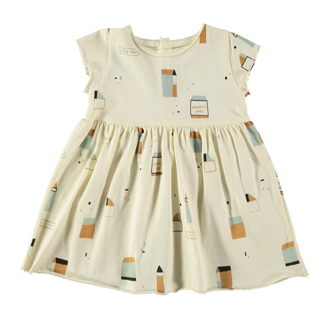 Babyclic Ecru Little Town Dress
