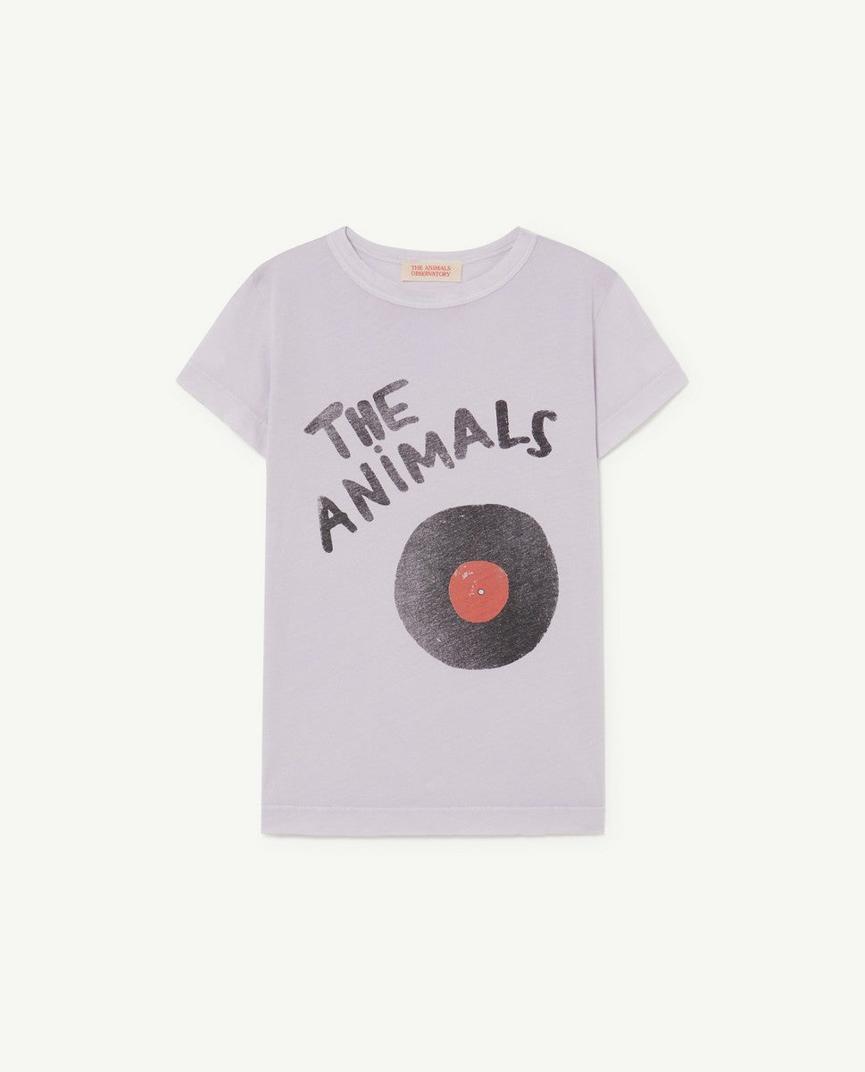 The Animal Observatory Lavender Hippo Tee