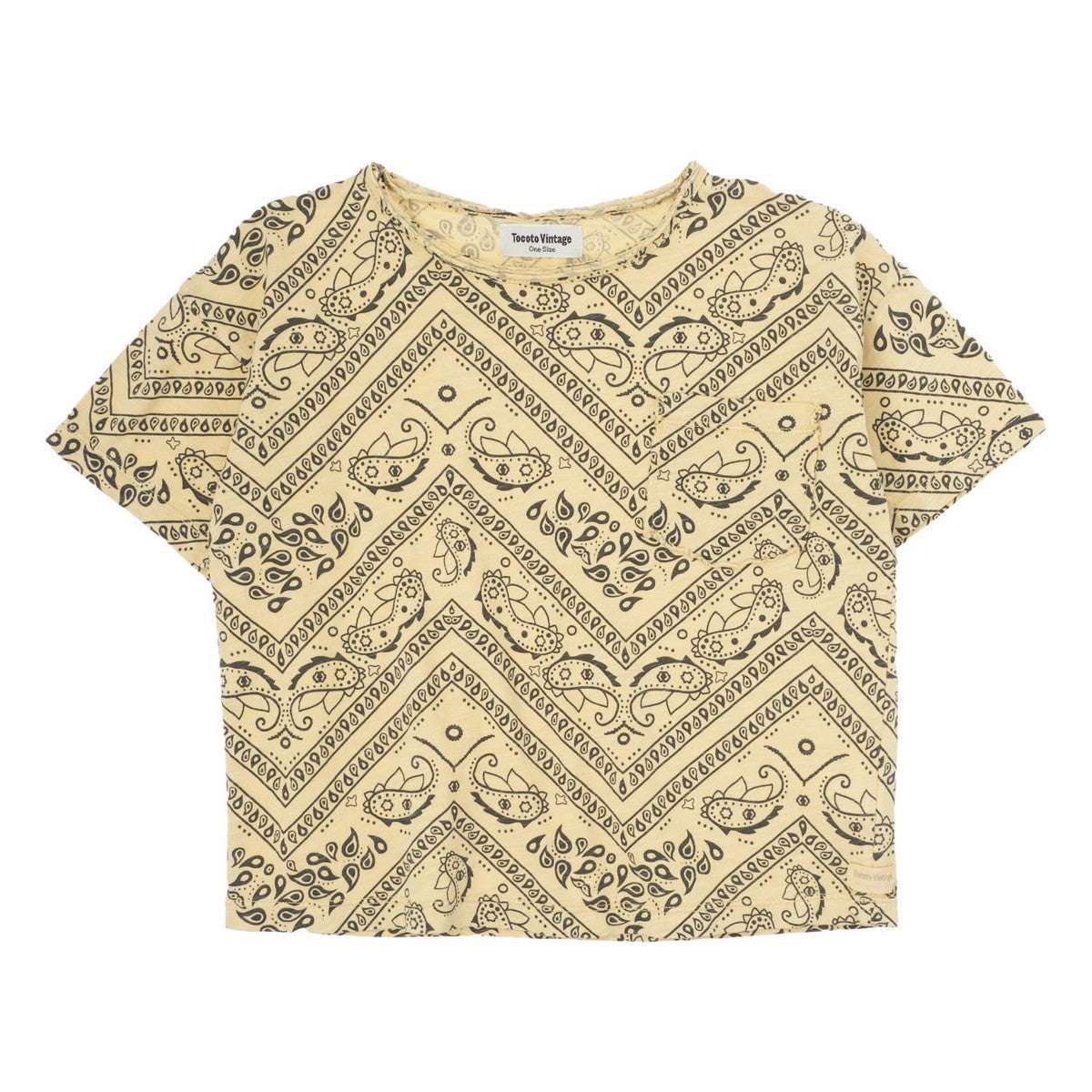 Tocoto Vintage Yellow T-Shirt | Children's Clothing | Young Timers Boutique