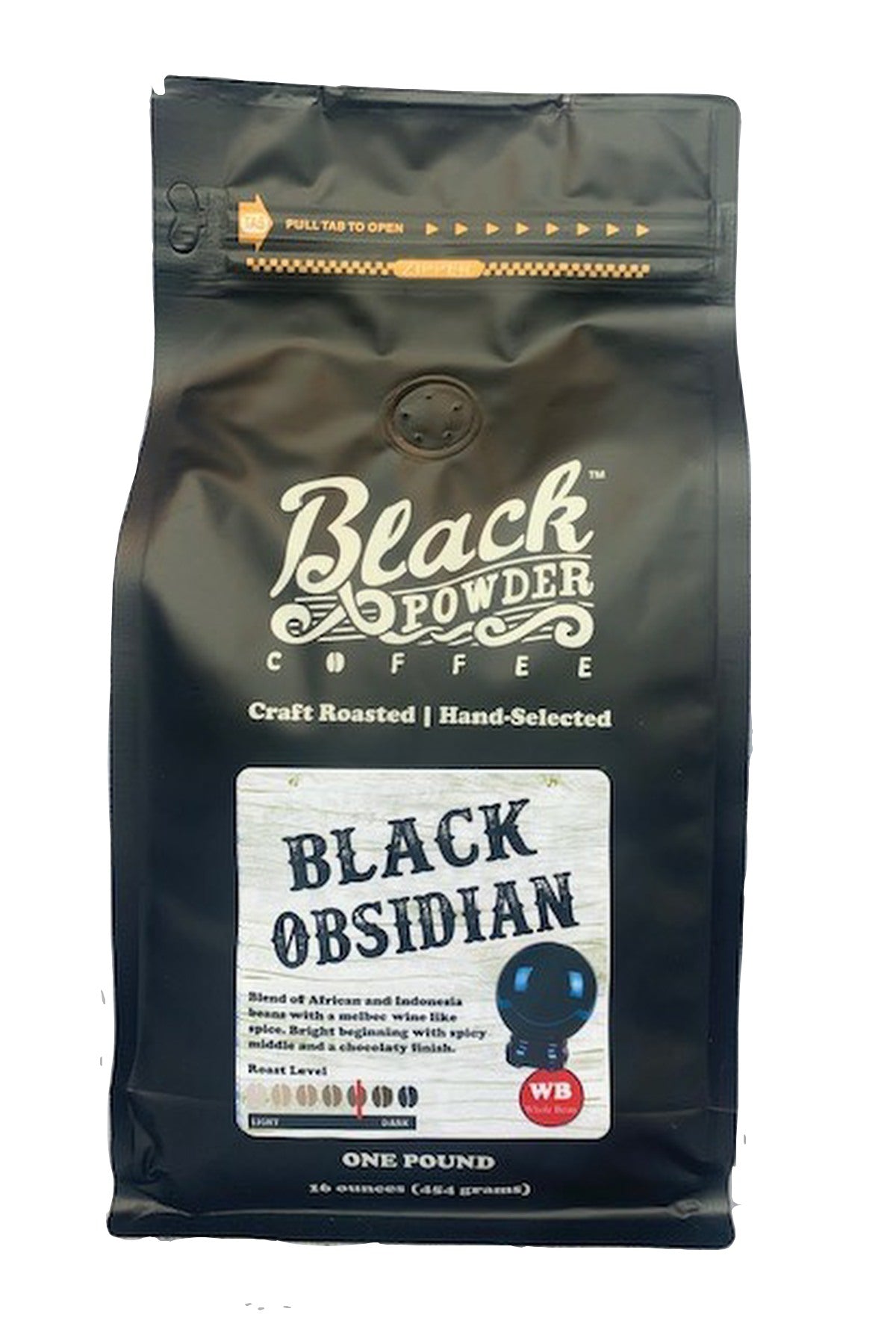 coffee obsidian stone