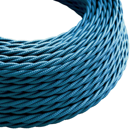 Câble en tissu torsadé bleu à 3 conducteurs Flex 5M ~ 4807
