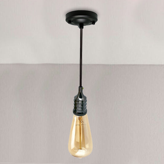 Lampe suspendue industrielle avec support d'ampoule E27 ~ 3144