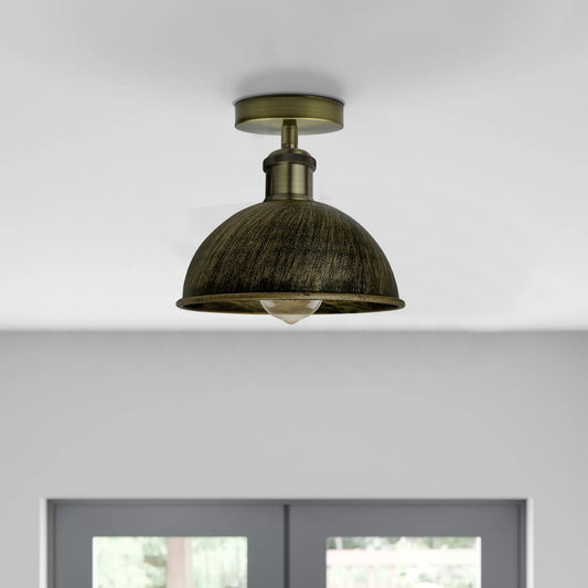 Brushed Brass Rustic Ceiling Lights~1784