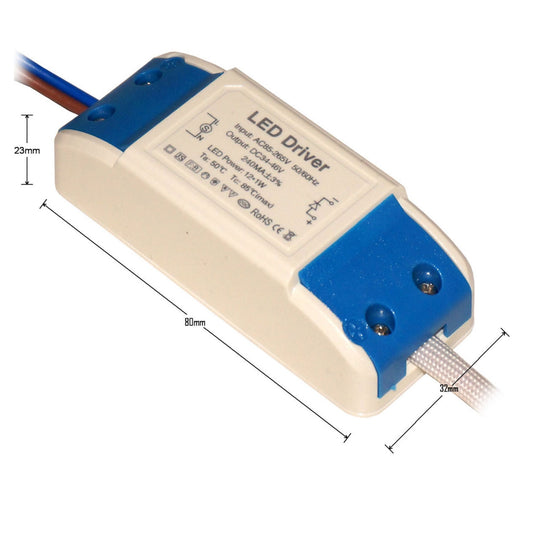 12w DC 34V-46V 240mAmp LED Driver