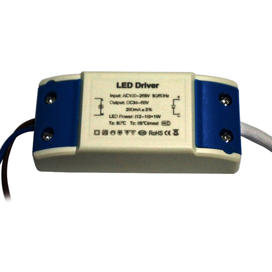 Pilote LED 18-24W DC 54-100V, transformateur de courant 300mAmp ~ 3319