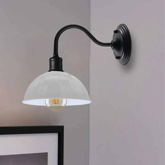 Colour  Dome Shape Metal Wall Lights~5115