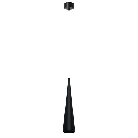 Black hanging conical Light