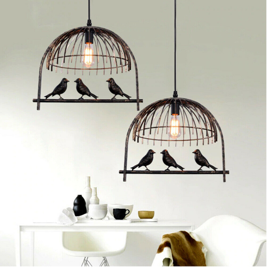 Bird cage Hanging Ceiling Pendant Light