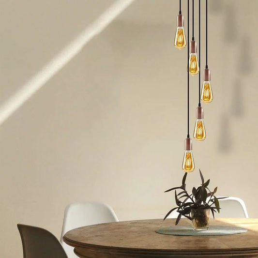 5 light cluster pendant lights