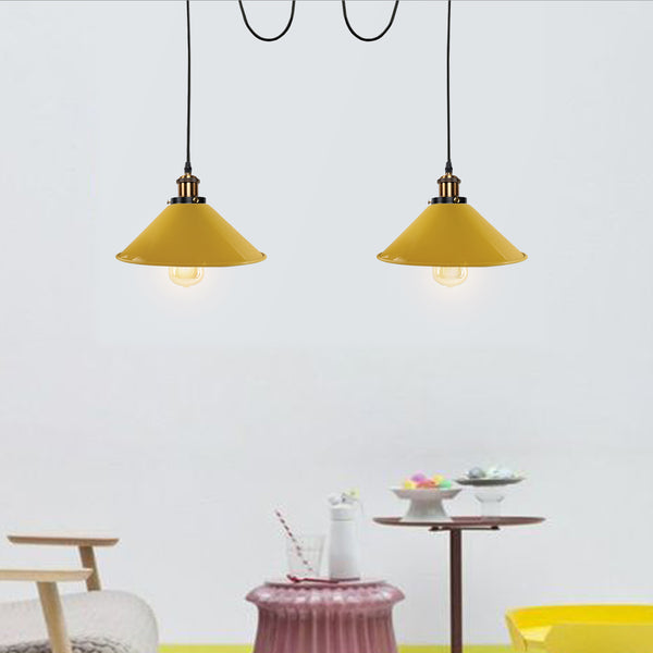 yellow pendant kitchen light