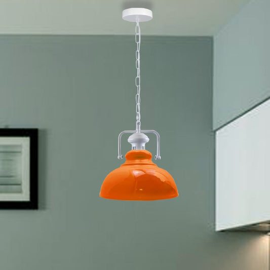 Retro Indoor Hanging Ceiling Metal Pendant Light Fitting