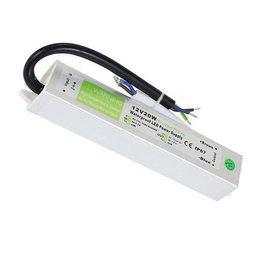 DC12V IP67 20W Waterproof LED Driver Power Supply Transformer~3362 - LEDSone UK Ltd