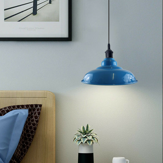 Modern blue pendant light