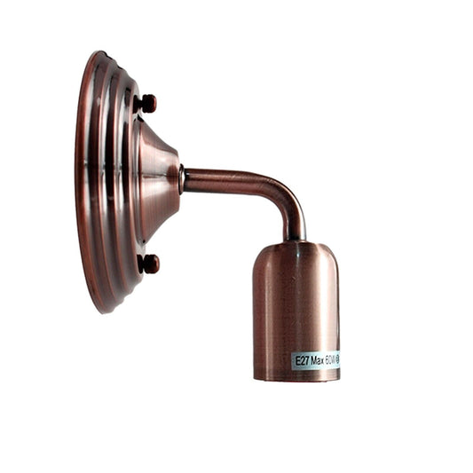 Industrial Vintage Retro Polished Sconce Copper Wall Light Lamp~3790 - LEDSone UK Ltd