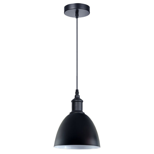 Retro Industrial Ceiling Pendant Light with E27 Base Ceiling Lighting Shade for Bedroom kitchen island Hallway Office Coffee Shop