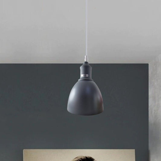 Retro Industrial Ceiling Pendant Light with E27 Base Ceiling Lighting Shade for Bedroom kitchen island Hallway Office Coffee Shop