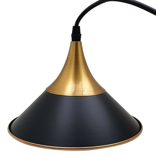 Industrial Metal Lamp Shades Black Lampshade Ledsone Uk Shop
