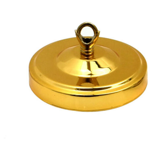 Ceiling Rose Hook Plate Gold Color 108mm Diameter Light Fitting Chandelier~2646 - LEDSone UK Ltd