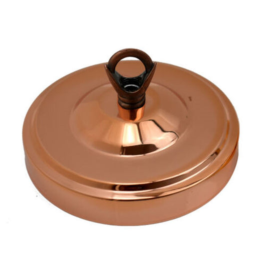 Ceiling Rose Hook Plate Rose Gold Color Light Fitting Chandelier 108mm Diameter~2647 - LEDSone UK Ltd