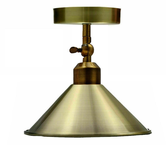 Cone Lampshade adjustable angle ceiling light