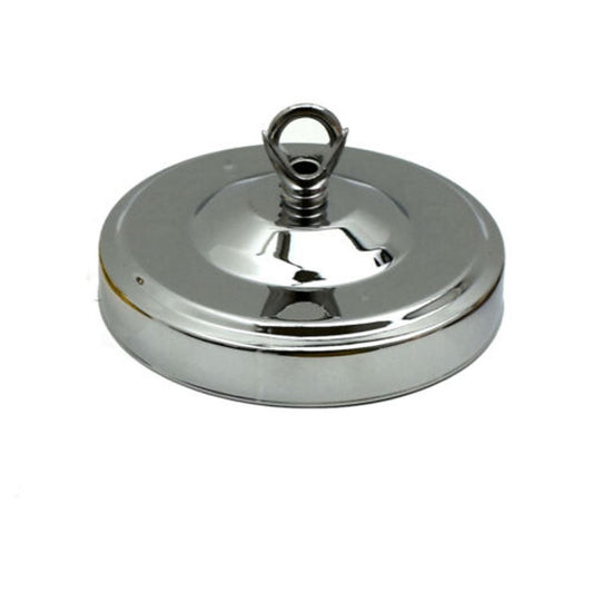 Chrome Color Ceiling Rose Hook Plate 108mm Diameter Light Fitting Chandelier~2645 - LEDSone UK Ltd