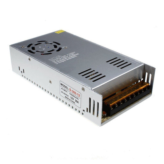 DC12V 360W IP20 Universal Regulated Switching LED Transformer~3351 - LEDSone UK Ltd