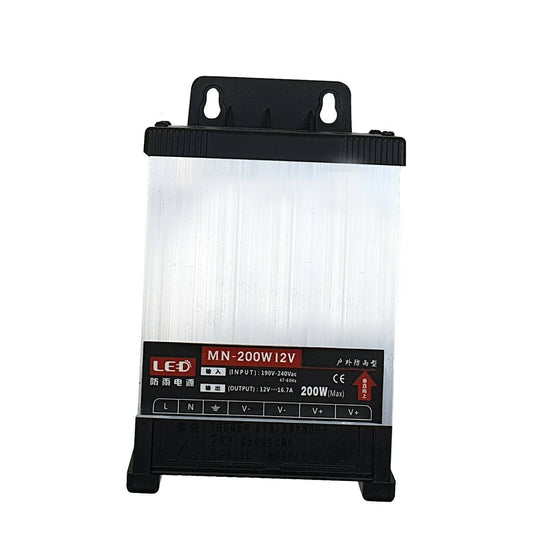 LED DC 12V 200W Rainproof Power Supply Outdoor Transformer~2106 - LEDSone UK Ltd