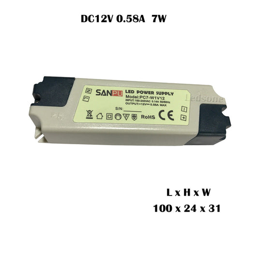 DC 12V 7w AC 230V for G4 MR11 MR16LED Driver Transformer ~