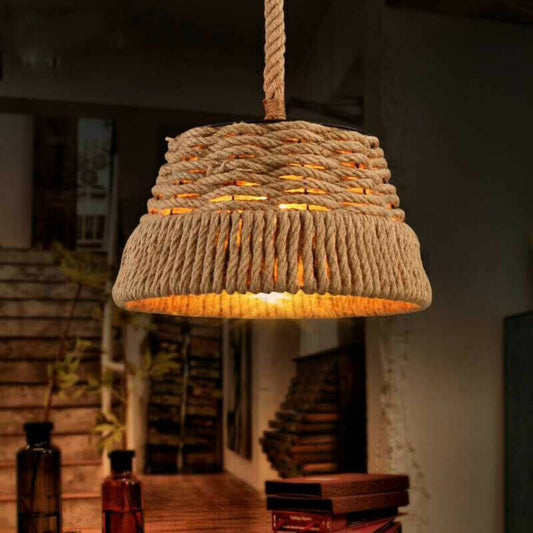 Hemp Rope Pendant Light 5