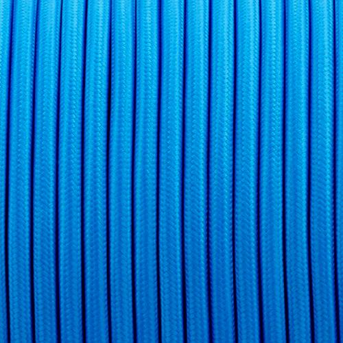 2-core-round-vintage-braided-fabric-blue-cable-flex-0-75mm