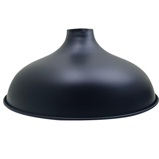 Black ceiling light shade