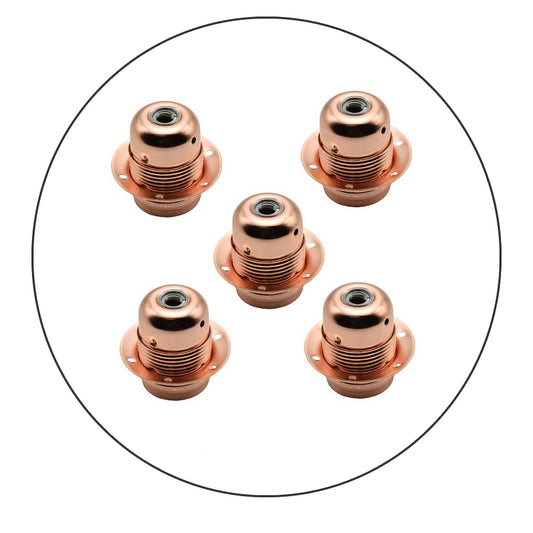 Rose Gold Ceiling Lamp Holder-E27 Screw