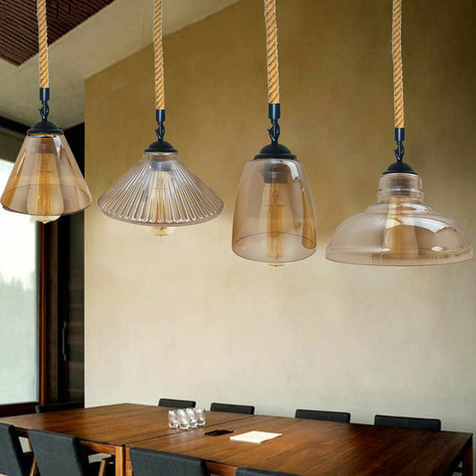 hanging hemp rope amber glass light.jpg