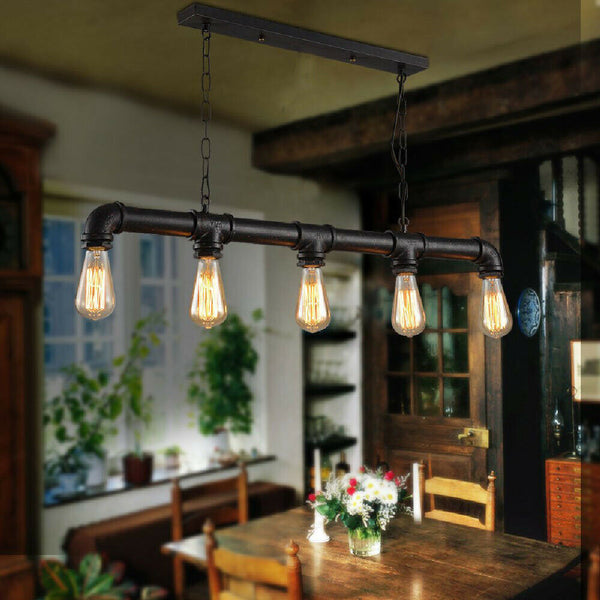 steampunk dining room light