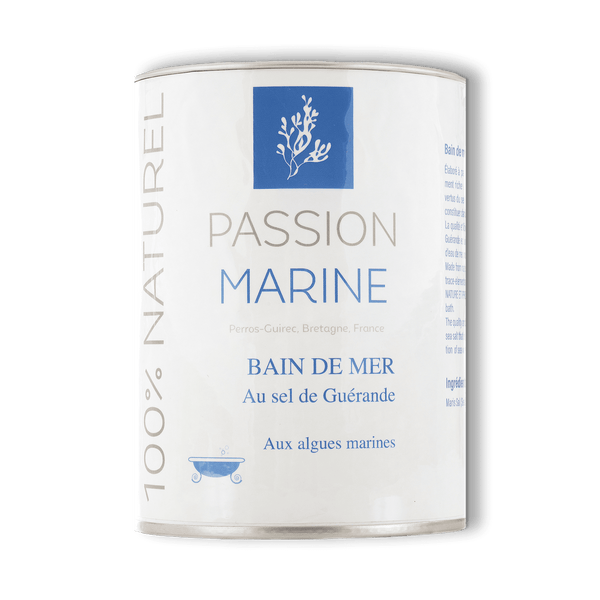 ⇒ Sel de bain rose aux Algues et sel de Guérande - 100% Bretagne