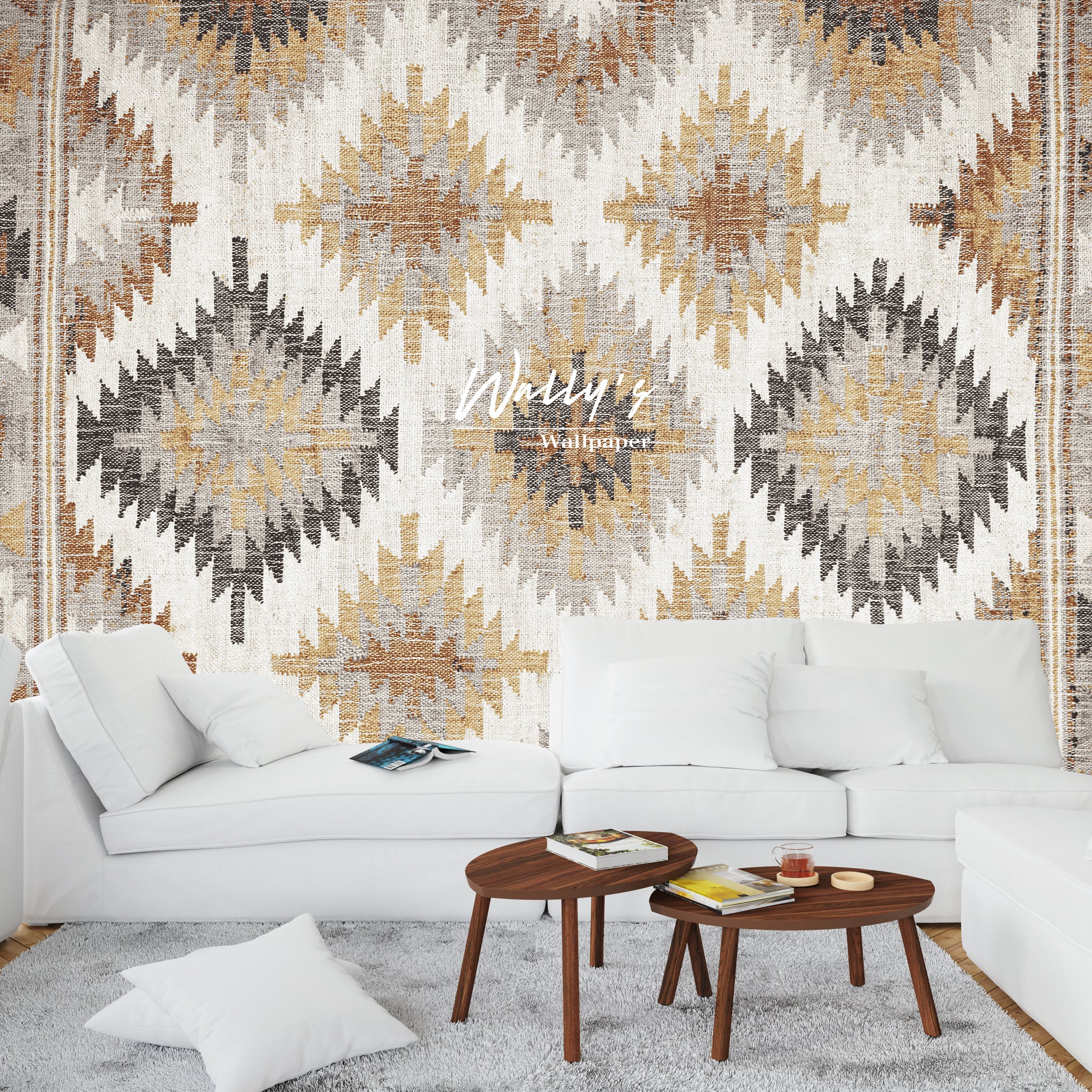 York Wallcoverings Peel  Stick Ikat Wallpaper  Reviews  Wayfair