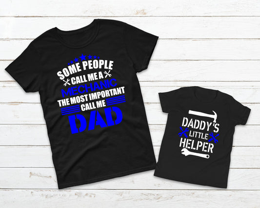 Daddy and Me Lion and Cub or Cubs Matching Father and Child Shirt
