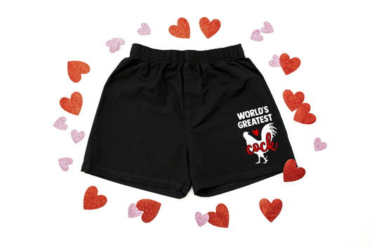 I Licked It So It's Mine Men's Valentine's Day Cotton Boxer Shorts