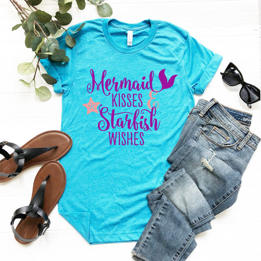 A Little Bit of Pirate and a Whole Lot of Mermaid women's raglan t