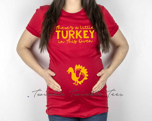 Couples Stuffed With A Little Turkey Maternity Shirt, Maternity Couples  Shirt, Thanksgiving Pregnancy Announcement, Thanksgiving Maternity 