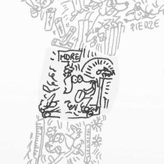 gsp drawing cartoon high energy dog german pointer