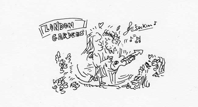 johnny cash june carter baiser oui mariage london gardens