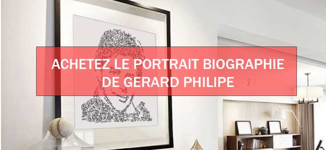 portrait biographie gerard philipe