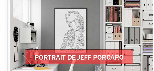 portrait jeff porcaro drawinside idee cadeau