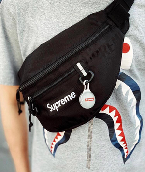 supreme ss19 waist bag black