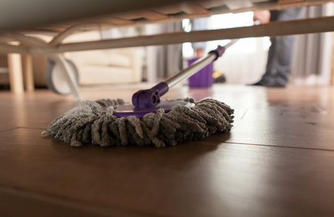 Cleaning Under The Bed