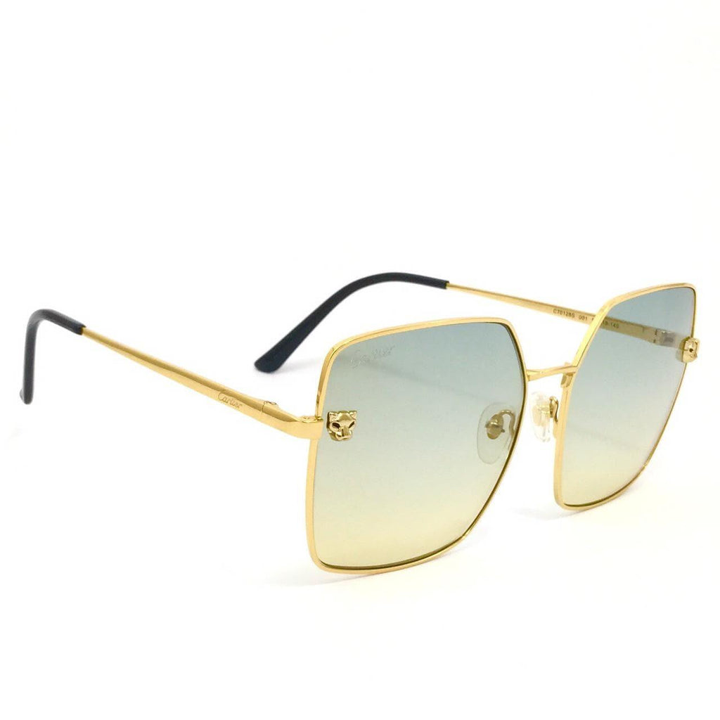 كارتيه - Squre Frame -Women Sunglasses CT01285# – cocyta.com